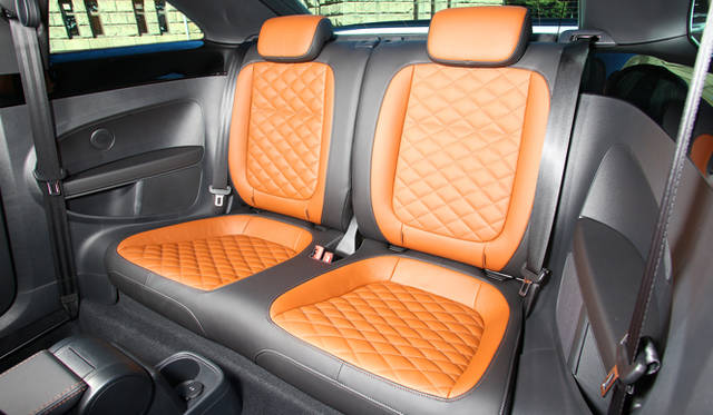 The Beetle Turbo Exclusiveのリアシート