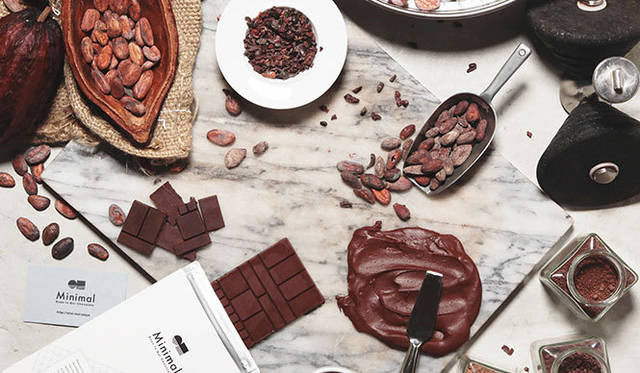 Minimal –Bean to Bar Chocolate- 営業時間｜10:00～19:00 住所｜東京都渋谷区富ヶ谷2-1-9 Tel. 03-6322-9998 http://mini-mal.tokyo