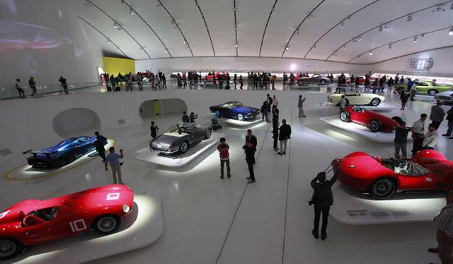 エンツォ・フェラーリ・ミュージアムでも開催された100周年記念イベント