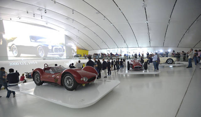 エンツォ・フェラーリ・ミュージアムでも開催された100周年記念イベント