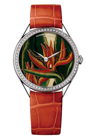 ケース｜ホワイトゴールド<br />直径｜37mm<br />ムーブメント｜手巻き<br />ブレスレット｜ワニ革製<br />防水｜30m<br />