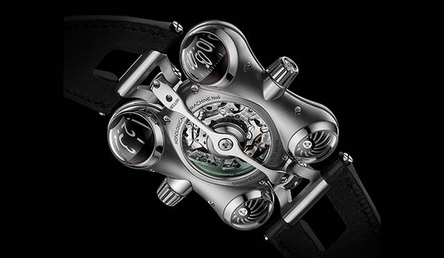 ローターはグリーンのプラチナ製。