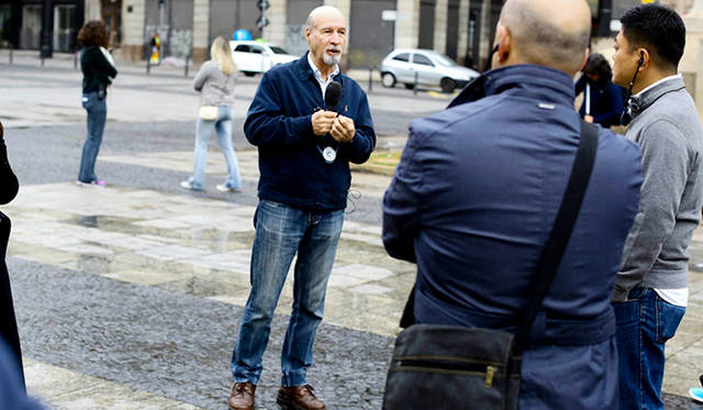 ブラジルのコーヒー博士、コルネリオさんのナビゲートでサンパウロのコーヒーにまつわるゆかりの地を散策