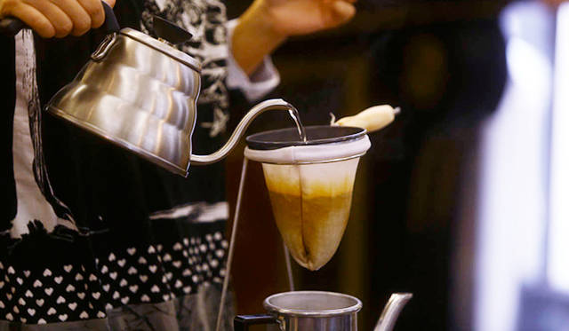 久しぶりのネルドリップコーヒー