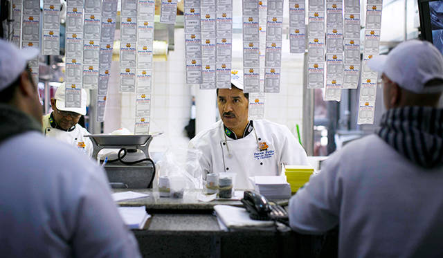 配達前の戦闘態勢