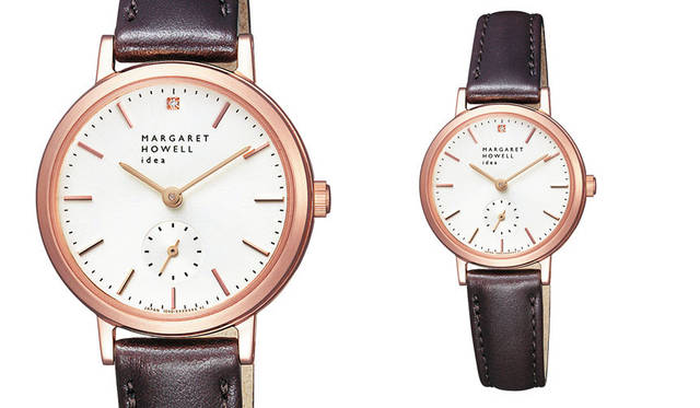 <strong>MARGARET HOWELL idea watch｜マーガレット・ハウエル アイデア ウォッチ</strong><br />20周年記念モデル「マーガレット・ハウエル アイデア ウォッチ スモールセコンド 腕時計（BZ1-722-10）」3万7800円