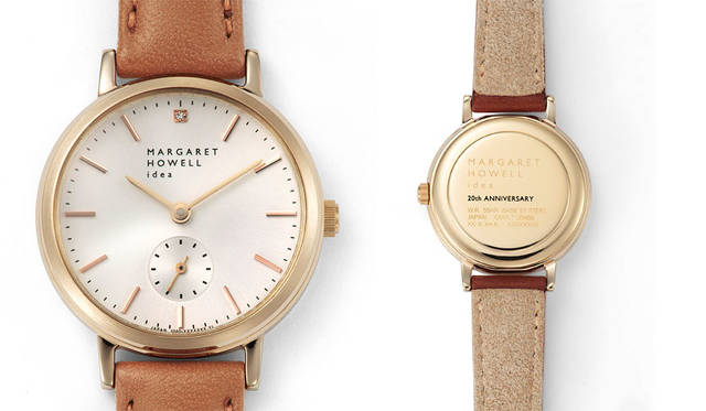 <strong>MARGARET HOWELL idea watch｜マーガレット・ハウエル アイデア ウォッチ</strong><br />ケースバックに20周年を記念した刻印入りの20周年記念モデル