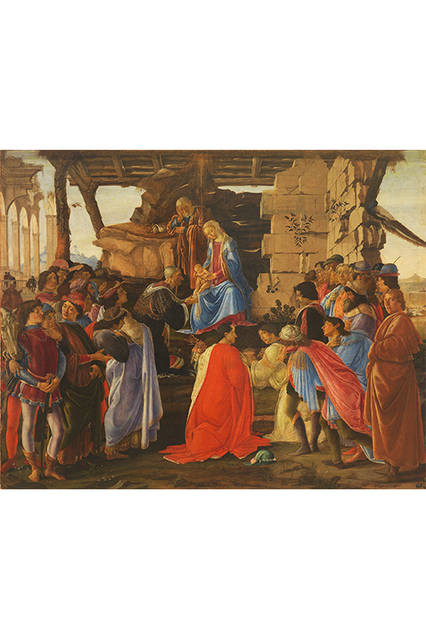 ラーマ家の東方三博士の礼拝 サンドロ・ボッティチェリ フィレンツェ、ウフィツィ美術館 Gabinetto Fotografico del Polo Museale Regionale della Toscana Su concessione del MiBACT. Divieto di ulteriori riproduzioni o duplicazioni con qualsiasi mezzo