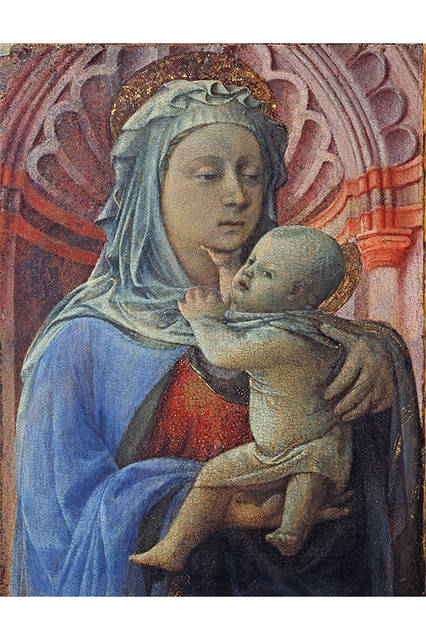 聖母子フィリッポ・リッピ ヴィチェンツァ市民銀行 Collezione Banca Popolare di Vicenza