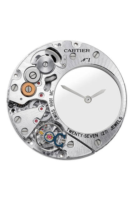 5 <strong>パンテール ミステリアス</strong><br/>ムーブメント|手巻き(Cal.9981 MC)<br/>機能|ミステリアスアワー(透明なディスクを利用し、時分針を作動させる)<br/><br/>Vincent Wulveryck Ⓒ Cartier