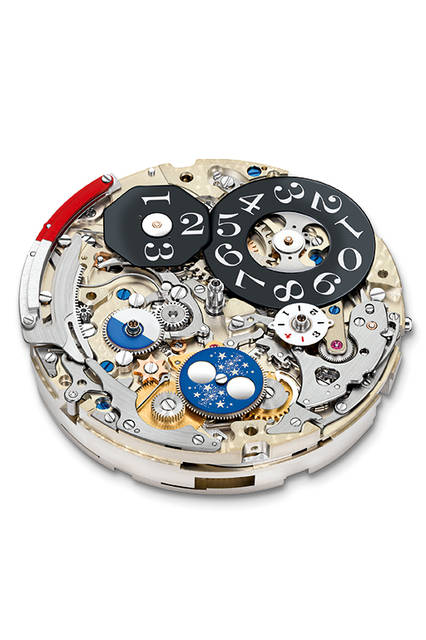 <strong>ダトグラフ・パーペチュアル・トゥールビヨン</strong><br />ケース｜プラチナ<br />直径｜41.5mm<br />厚さ｜14.6mm<br />ムーブメント｜手巻き（Cal.L952.2）<br />機能｜クロノグラフ（フライバック機能付き、12時間積算計、ステップ運針する30分積算計）、トゥールビヨン（ストップセコンド機能付き）、パーペチュアルカレンダー、アウトサイズデイト（2枚のディスクによる日付表示）、パワーリザーブ表示<br />ストラップ｜アリゲーター<br />防水｜3気圧<br />限定数｜100本<br />発売時期｜2016年10月予定<br />予価｜29万5000ユーロ