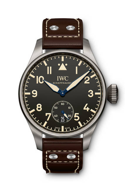 74-IW510301 <strong>ビッグ・パイロット・ヘリテージ・ウォッチ 55</strong><br />ケース|チタン<br />直径|55mm<br />厚さ|13.5mm<br />ムーブメント|手巻き(Cal.98300)<br />防水|6気圧<br />ストラップ|カーフ<br />限定数|100本(直営ブティック限定)<br />発売時期|2016年10月予定<br />価格|186万5000円
