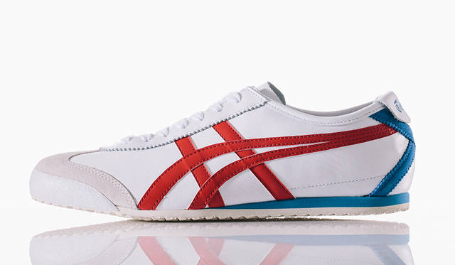 MEXICO 66（メキシコ 66）<br/>ホワイト×クラシックレッド<br/>価格｜1万2000円（税抜）