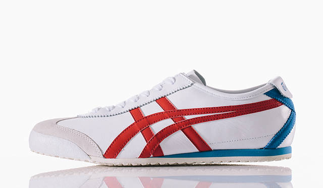 MEXICO 66（メキシコ 66）<br/>ホワイト×クラシックレッド<br/>価格｜1万2000円　※税抜価格