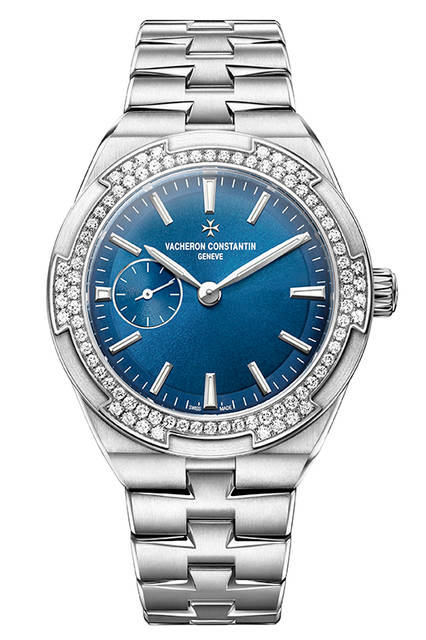 <strong>オーヴァーシーズ・スモールモデル</strong><br />ケース｜ステンレススチール、ベゼルに84個のダイヤモンドをセット<br />直径｜37mm<br />厚さ｜10.8mm<br />ムーブメント│自動巻き（Cal.5300）<br />機能｜日付表示<br />防水│15気圧<br />ストラップ│ステンレススチール（ラバーストラップとアリゲーターストラップ付属）<br />発売時期│2016年6月予定<br />価格│310万円