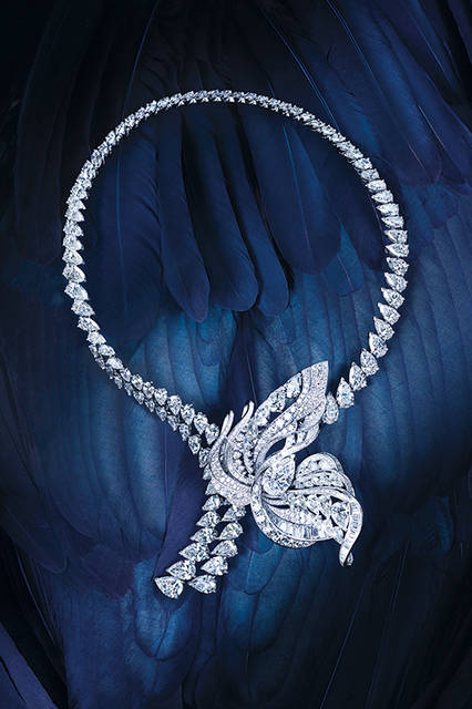 豊かな想像力で自然の美しさを表現するハイジュエリー「イマジナリー ネイチャー コレクション」。