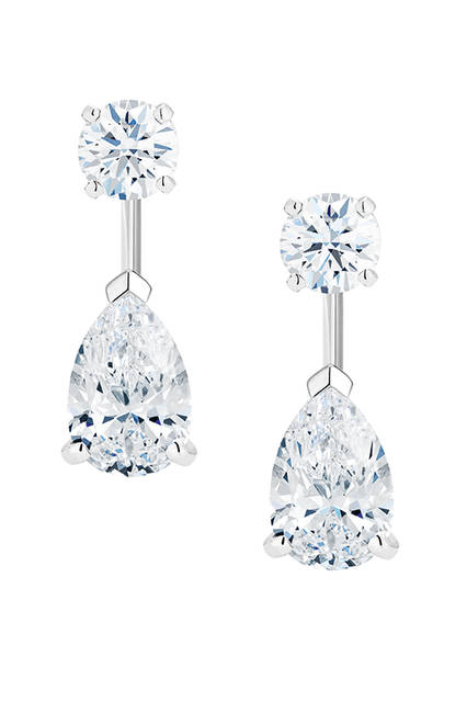 素材｜ホワイトダイヤモンド×ホワイトダイヤモンド<br>