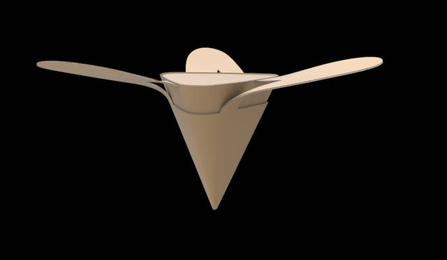 <strong>Drop Box</strong><br />空気力学の原理を利用した、災害時の新しい物資輸送方法。