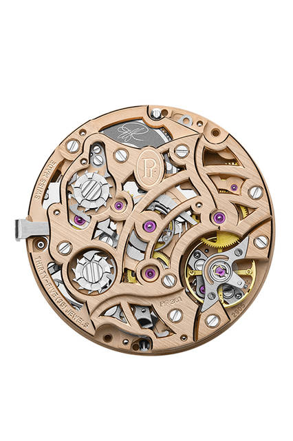 <strong>トンダ クロノール アニヴェルセール</strong><br />ムーブメント│手巻き（Cal.PF361）<br />機能│スプリットセコンド・クロノグラフ（30分積算計、12時間積算計）、日付表示（2枚のディスクを使うビッグデイト）<br />