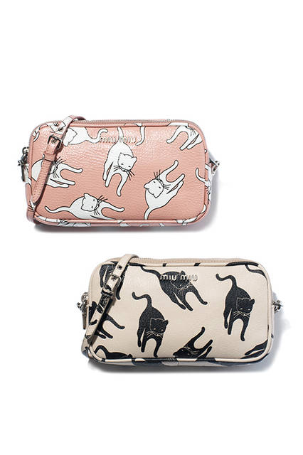 ミュウミュウ ポップアップストア、伊勢丹新宿店にオープン<br><br>    ミニバッグ  6万480円