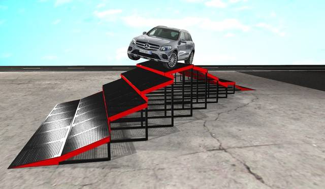 岩山をイメージした「CROSS HILL」