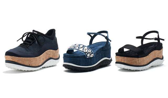 先行発売商品 スニーカー<br/>価格｜7万9000円<br/><br/>限定発売商品 サンダル<br/>価格｜11万8000円<br/><br/>先行発売商品 サンダル<br/>価格｜7万7000円