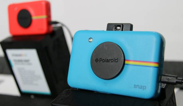 プリンター内蔵デジタルカメラ、ポラロイド「Snap」。