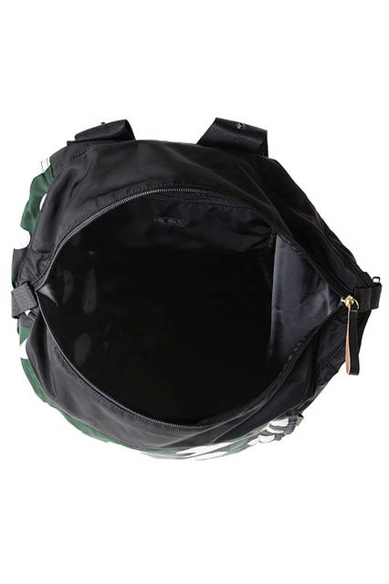 <strong> 3WAY BONSAC </strong><br> リュックサック、ショルダーバッグ、ボストンバッグの3WAY。荷物の量に合わせて様々な スタイルで楽しむ事ができる、フレキシブルで大容量なバッグです。 <br>  W27×H52×D26cm <br> 8万3000円（税別）