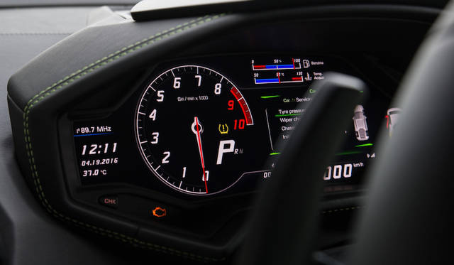 12.3インチのTFTインストゥルメントパネル