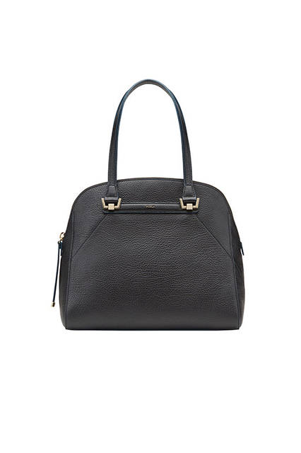 CORONA（コロナ）<br><br> マテリアル｜カラーブロックロンドンレザー<br> カラー｜オレンジ＆ペールクリーム他<br> サイズ｜W32×H28×D15cm<br> 価格｜7万8000円（税別）<br>