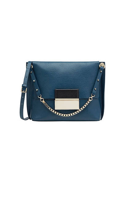 MINERVA（ミネルヴァ）<br><br> マテリアル｜ダブルフェイスカラーロンドンレザー<br> カラー｜ペールクリーム、オレンジ<br> サイズ｜W29×H25×D12cm<br> 価格｜7万4000円（税別）<br>