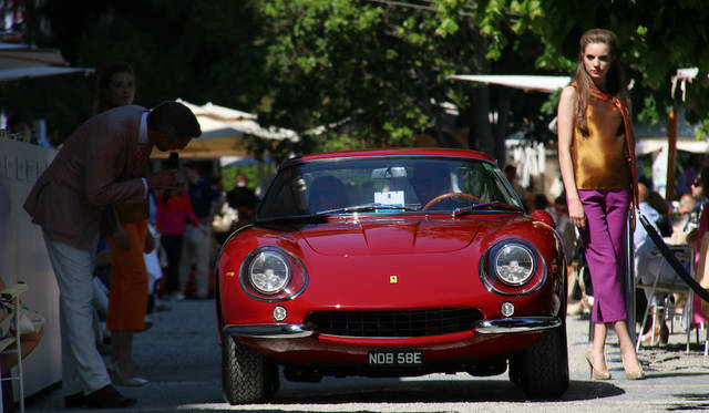 スティーブ・マックイーンが所有していた1967年フェラーリ275GTB/4。