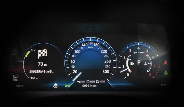 デジタルメーター採用