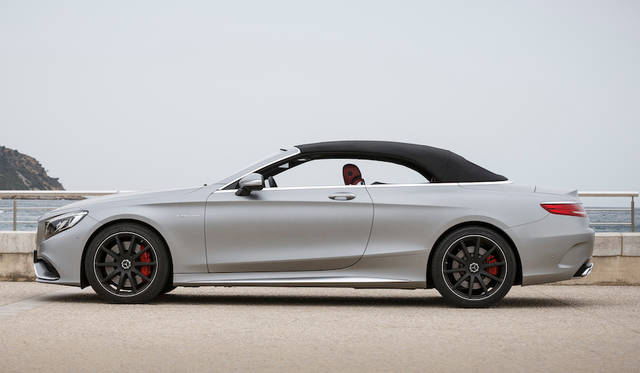 Mercedes AMG S 63 4MATIC Cabriolet|メルセデスAMG S 63 4マティック カブリオレ ソフトトップは時速50キロまでなら走行中に開閉可能