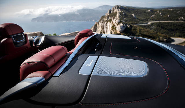 Mercedes AMG S 63 4MATIC Cabriolet|メルセデスAMG S 63 4マティック カブリオレ 中央に並んだ空気吹き出し口がスポーティな印象