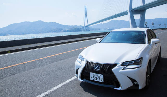 参加者はレクサス各モデルで尾道ドライブを楽しんだ