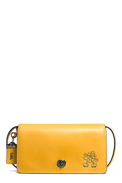 <strong>ミッキー ディンキー クロスボディー グラブタン レザー</strong><br> 価格｜7万3440円<br> サイズ｜H13 x W23 x D5（cm）