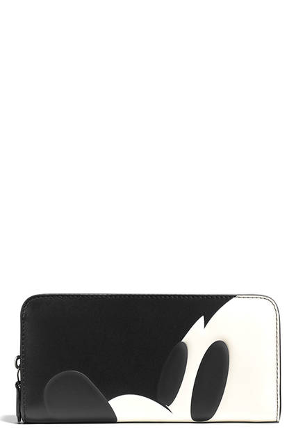 <strong>ミッキー アコーディオン ジップ ウォレット グラブタン レザー</strong><br> 価格｜5万1840円<br> サイズ｜H10 x W20（cm）