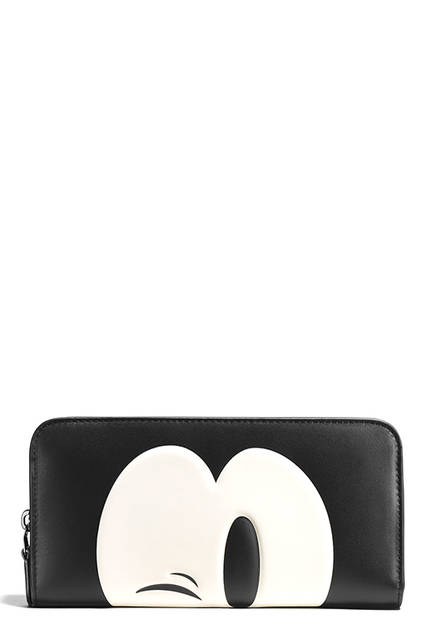 <strong>ミッキー アコーディオン ジップ ウォレット グラブタン レザー</strong><br> 価格｜5万1840円<br> サイズ｜H10 x W20（cm）