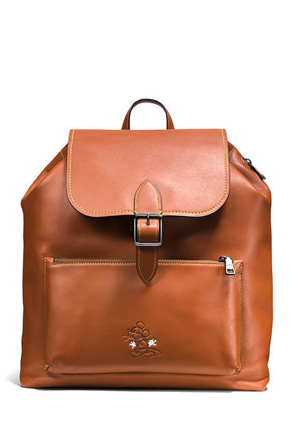 <strong>【MENS】ミッキー レインジャー バックパック グラブタン レザー</strong><br> 価格｜14万9040円<br> サイズ｜H39 x W33 x D11（cm）