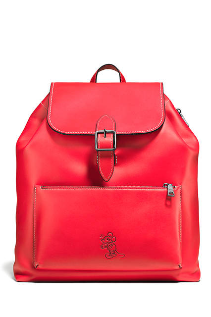 <strong>【MENS】ミッキー レインジャー バックパック グラブタン レザー</strong><br> 価格｜14万9040円<br> サイズ｜H39 x W33 x D11（cm）