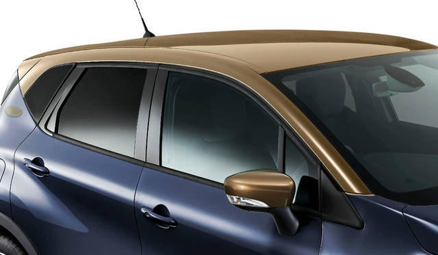 Bleu Marine Fumé × Cappuccino Metallic