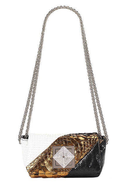 AW2016-17<br> マルチカラーパイソン<br> 15万5000円（税抜）