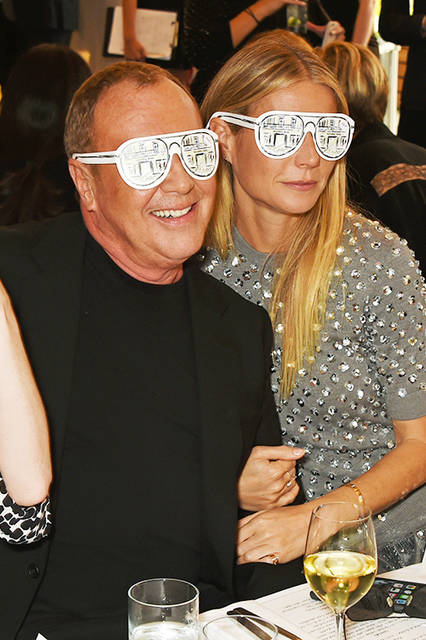 542155972 Gwyneth Paltrow(グウィネス・パルトロー)&デザイナーMichael Kors(マイケル・コース)