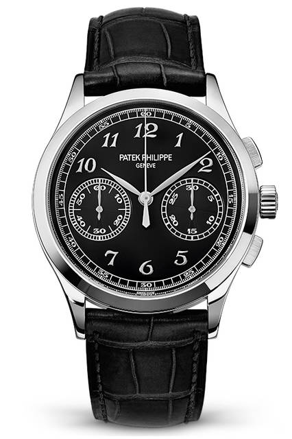 <strong>クロノグラフ Ref.5170</strong><br />  ケース｜18Kホワイトゴールド、サファイヤクリスタル・バック<br /> 直径｜39.4mm<br /> 厚さ｜10.9mm<br /> ムーブメント｜キャリバーCH 29-535 PS手巻ムーブメント<br /> パワーリザーブ｜約65時間<br /> 機能｜クロノグラフ、センター・クロノグラフ秒針、30分計、スモールセコンド<br /> ストラップ｜ケース素材と同一の折り畳み式バックルを備えたアリゲーター・ストラップ<br /> 防水｜3気圧<br /> 価格｜911万円（税抜）<br />