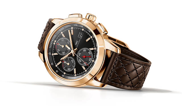 <strong>インヂュニア・クロノグラフ“74th グッドウッド・メンバーズ・ミーティング”</strong><br /> ケース　18Kレッドゴールド<br /> サイズ　直径42mm<br /> ムーブメント　自動巻き<br /> ストラップ　カーフスキン<br /> 防水　6気圧<br /> 発売時期　2016年10月<br /> 価格　199万円<br />