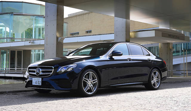 Mercedes Benz E Class|メルセデス・ベンツ Eクラス E200アバンギャルド・スポーツはエアダムが大きめ