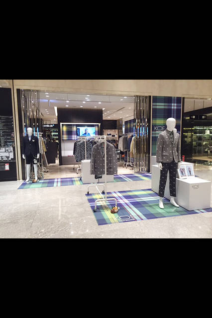 阪急メンズ東京1Fイベントスペースの様子