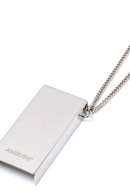 <strong>LIGHTER CASE NECKLACE</strong><br>カラー｜ Gold, Silver <br>価格｜ 9000円（税抜）