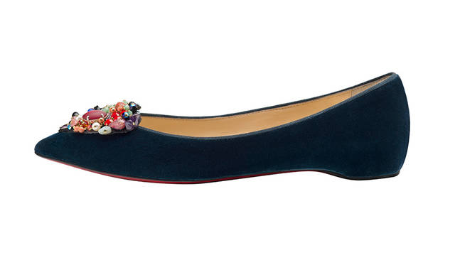 Diva Cora Flat Velvet Lagune Multi 14万2000円（税抜）
